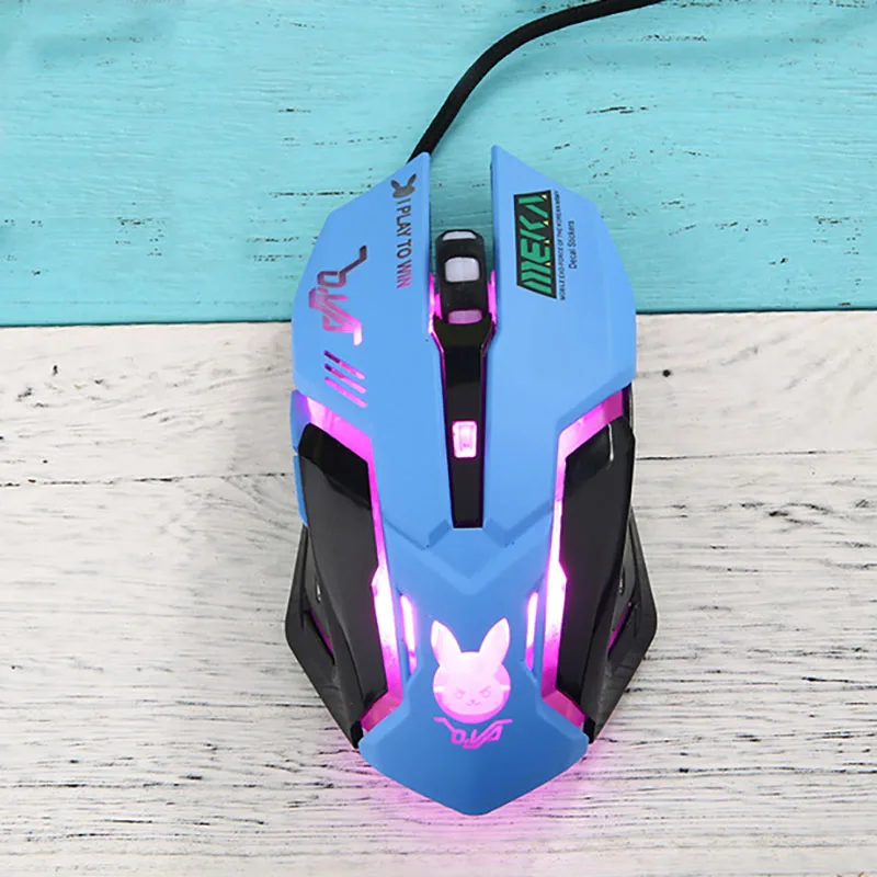 OW 6 Buttons Breathing LED Bac - огляд і ціна Pc Gaming Pink