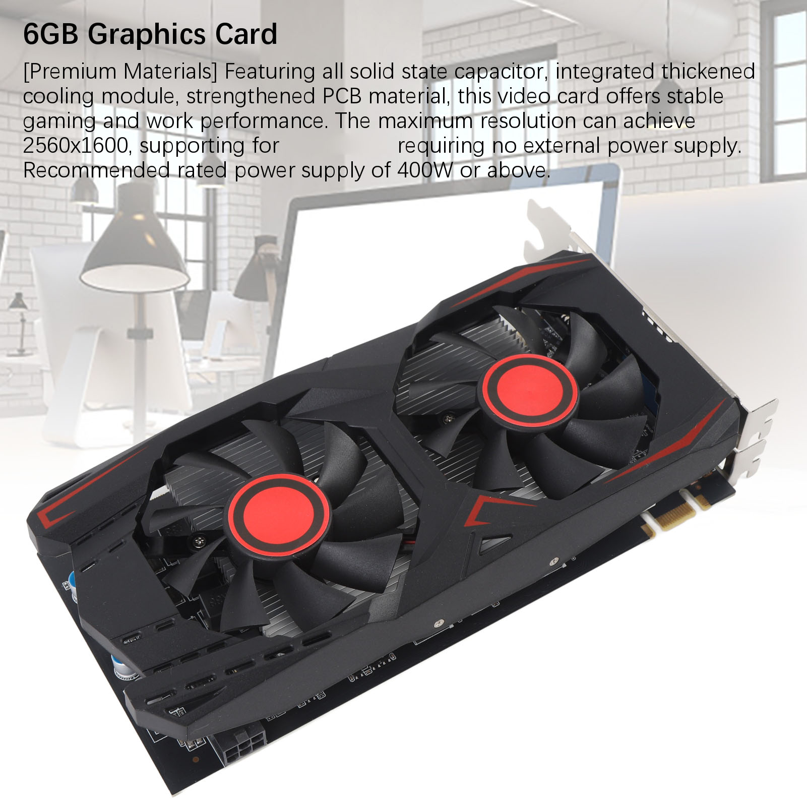 Graphics Card PCIE 2.0 16X Slo - огляд і ціна Pc Gaming Liquid
